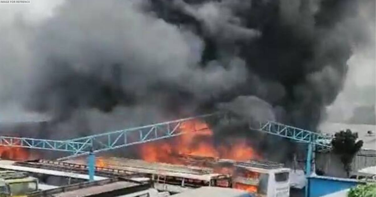 Fire at steel factory in UP's Lucknow, none hurt